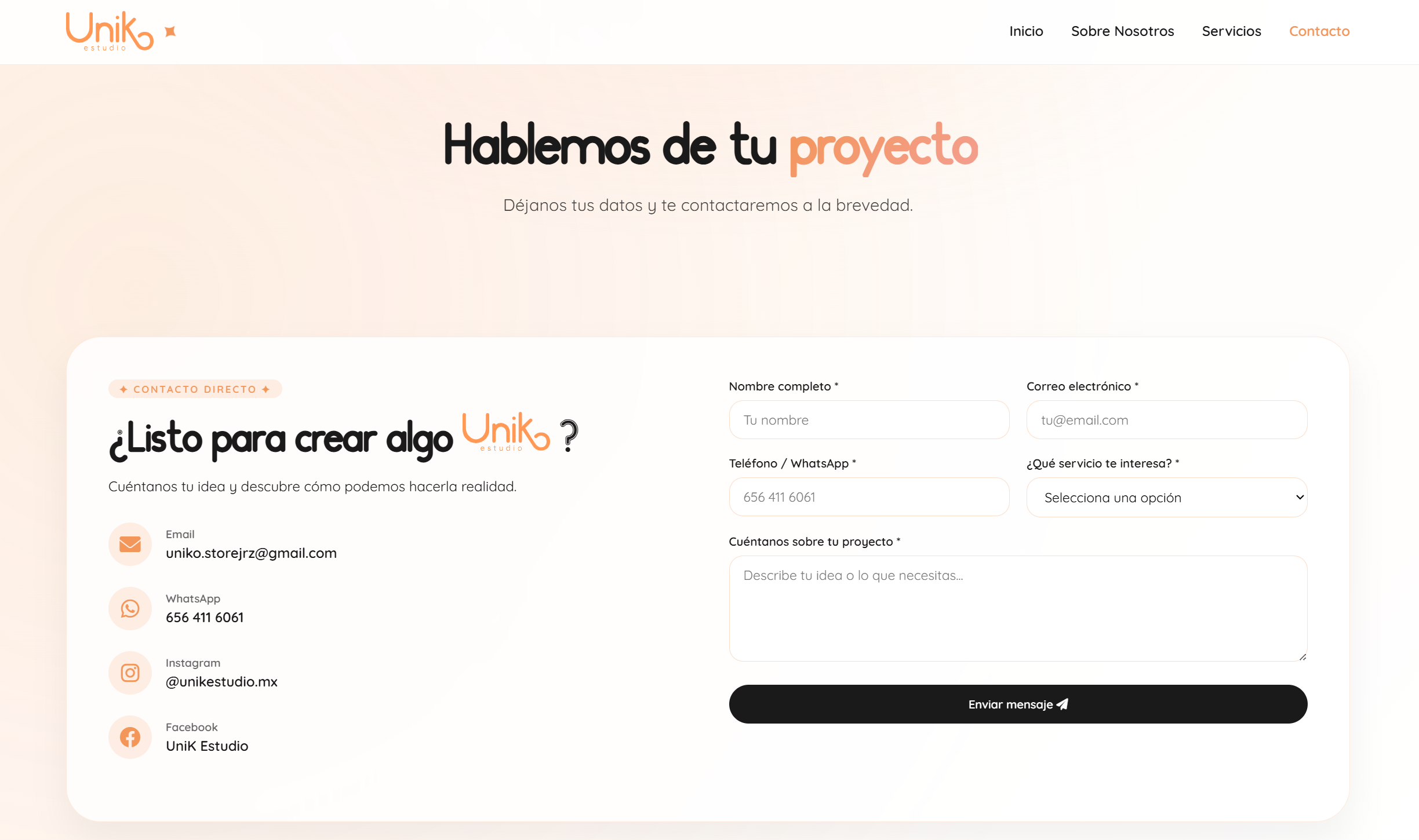 Proyecto App Móvil
